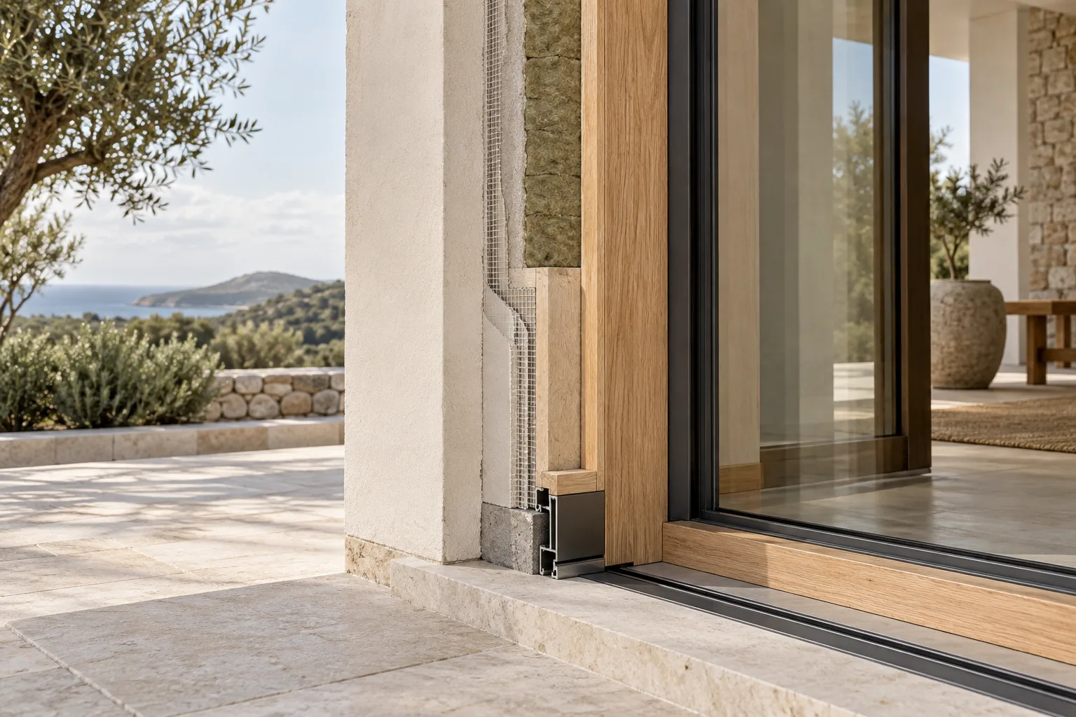 Detall constructiu per a Construir una casa nova