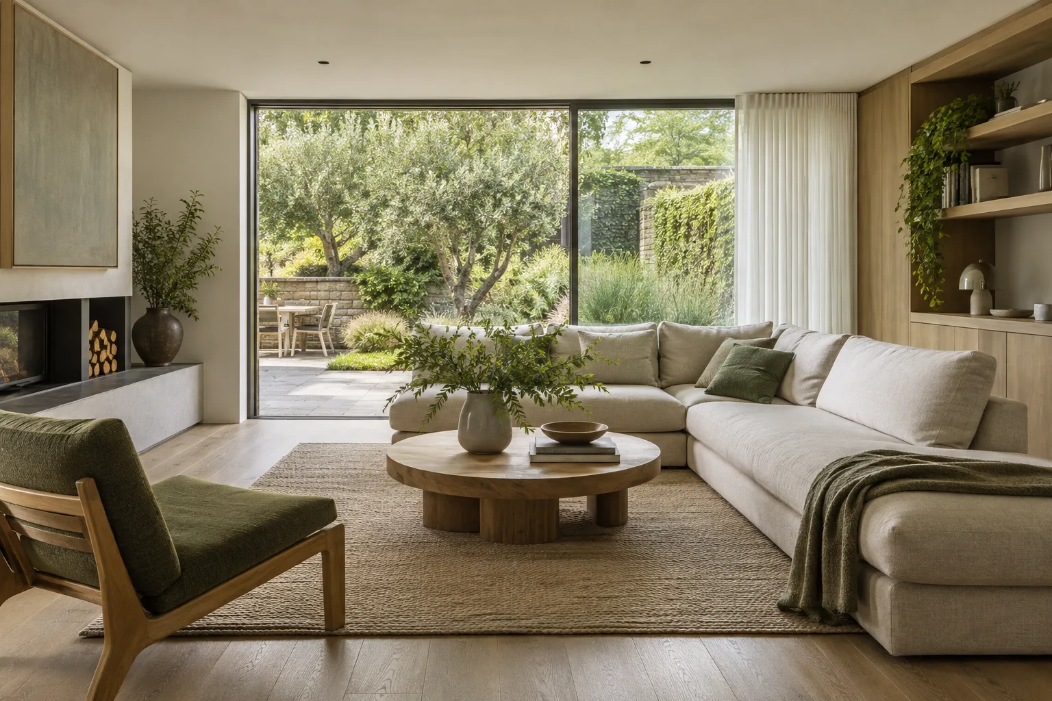 Interieur zur Erweiterung eines Hauses