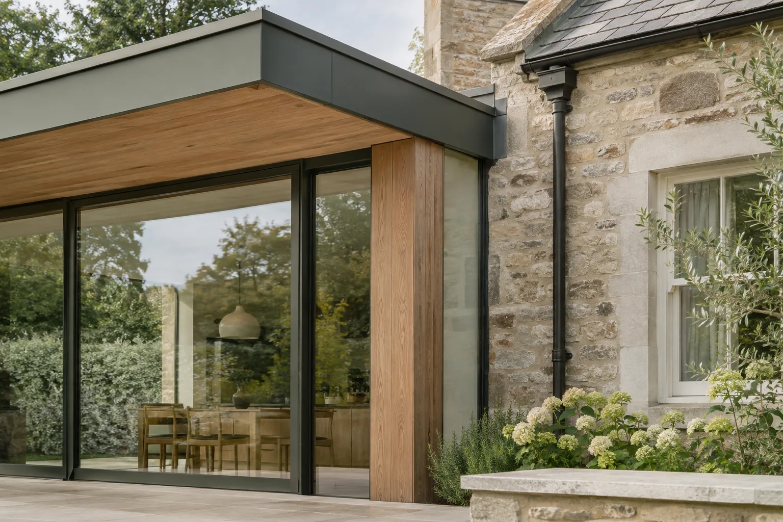 Construction detail for Extending a home