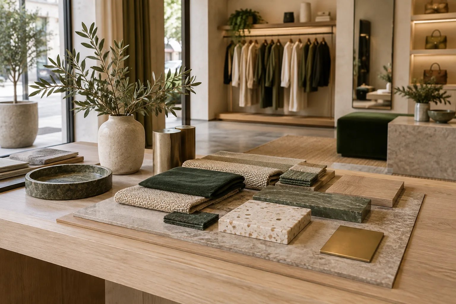 Materials for Shops and retail