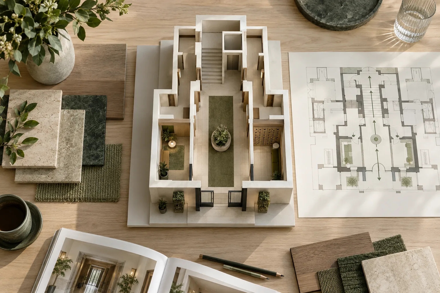 Layout study for Neighborhood communities