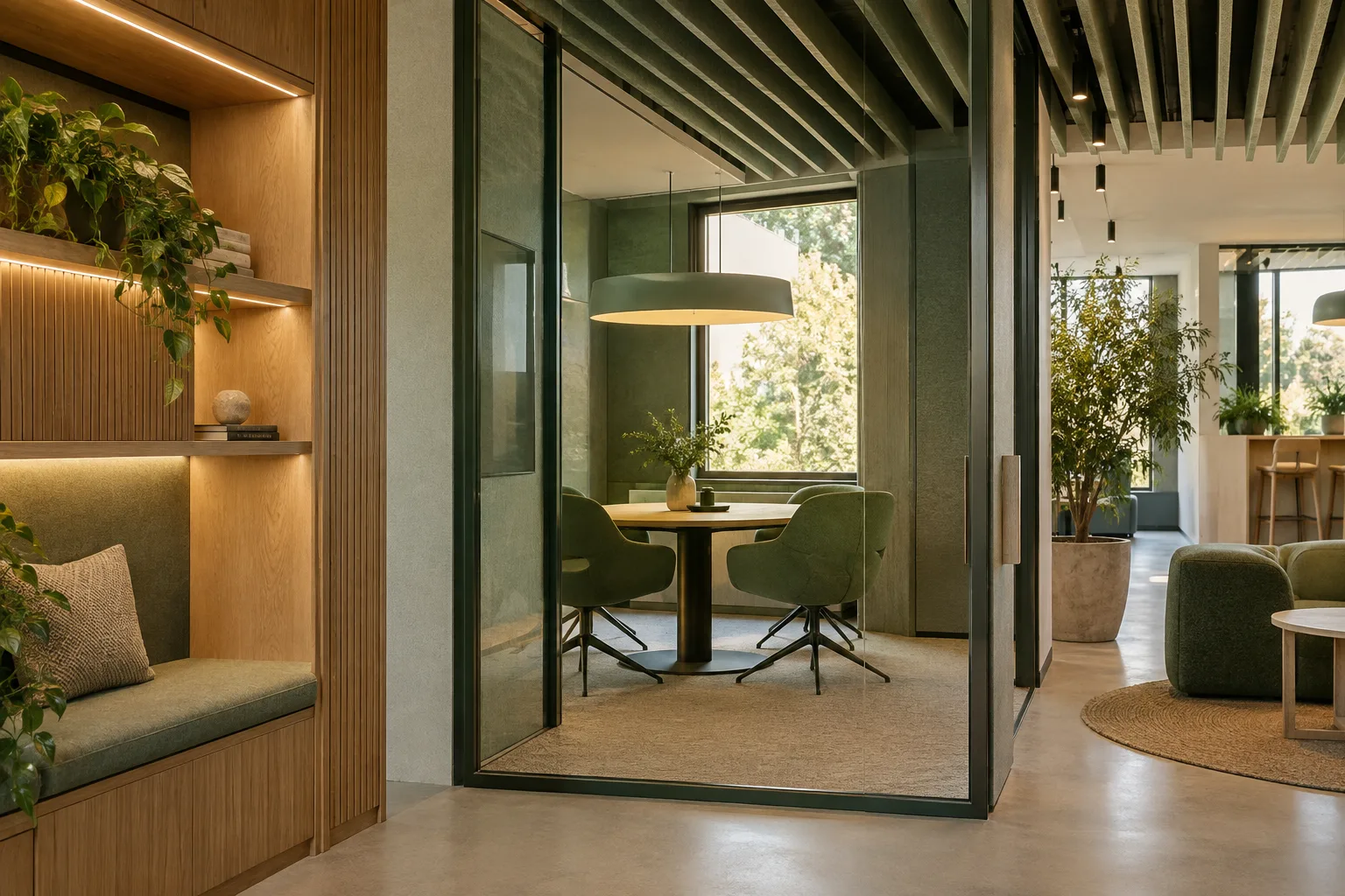 Construction detail for Offices and workplaces