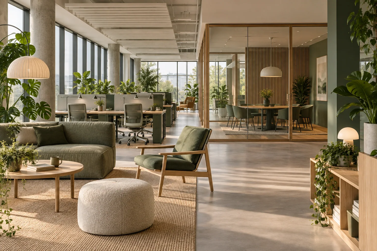 Offices and workspaces