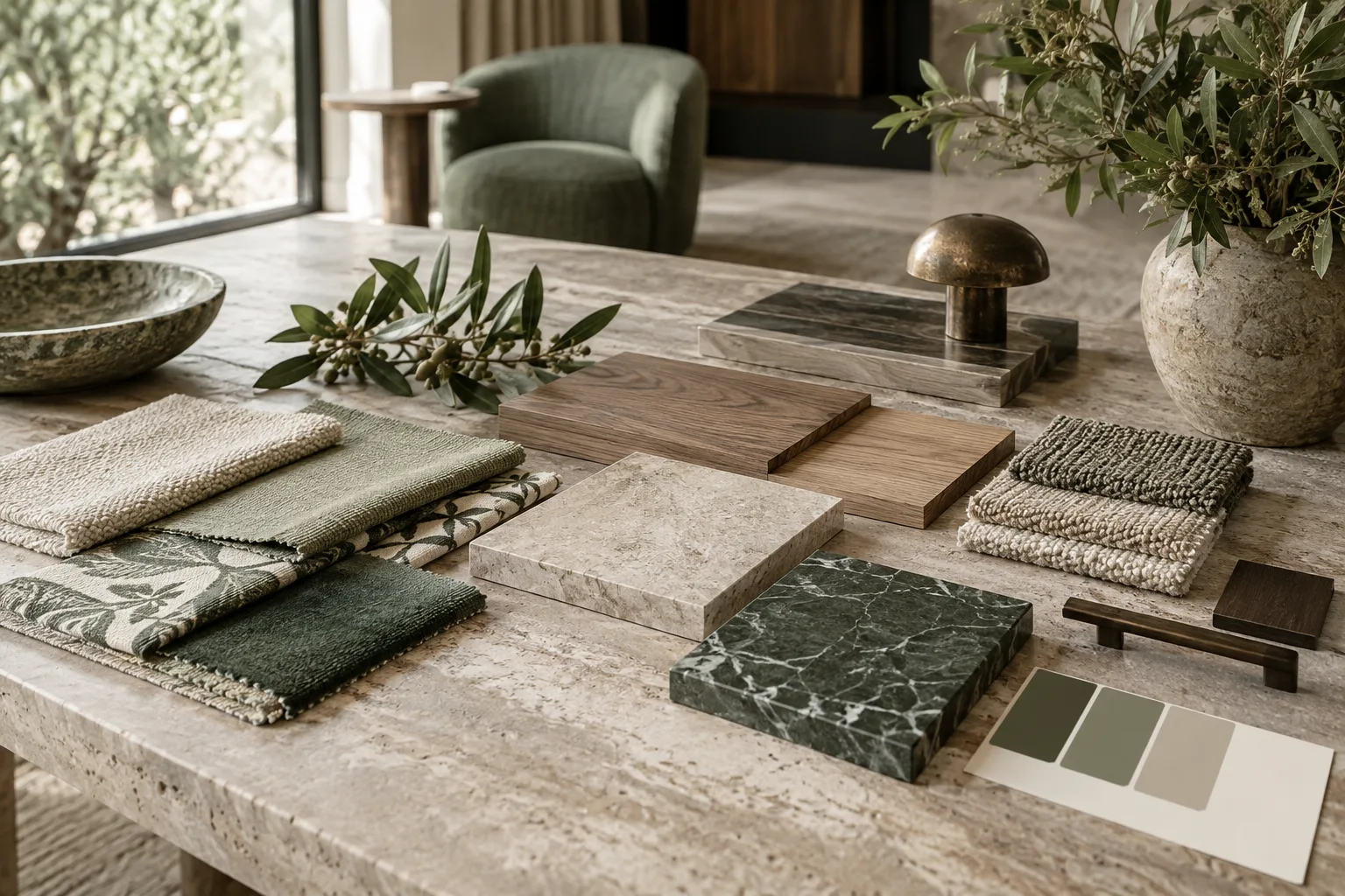 Materials for Interior design projects