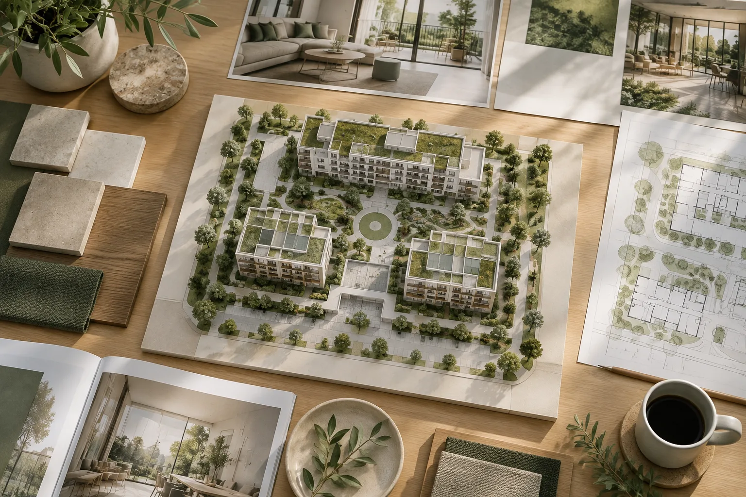 Layout study for Real estate developers