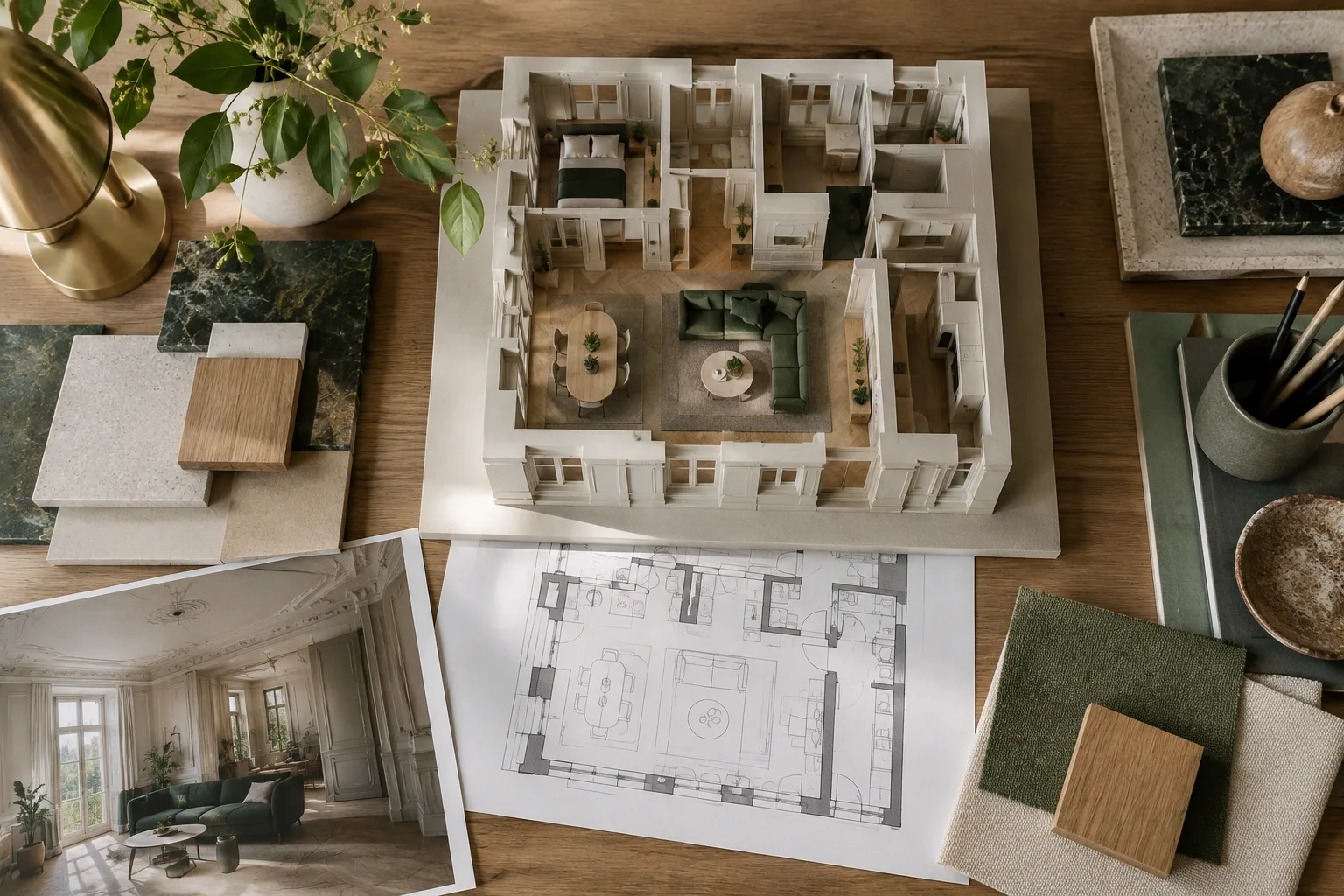 Layout study for Renovating an apartment