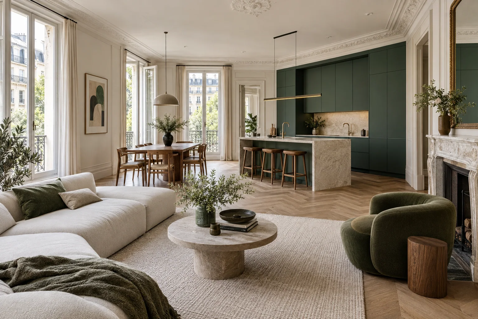 Renovate an apartment