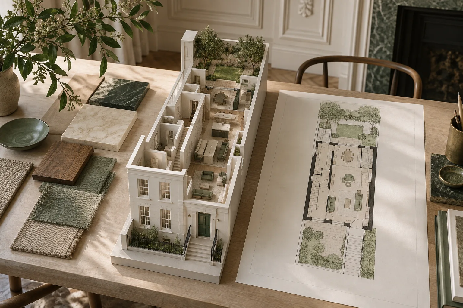 Layout study for Renovating an old house
