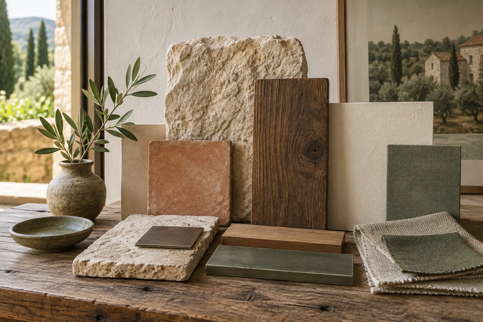 Materials for Rehabilitating a farmhouse
