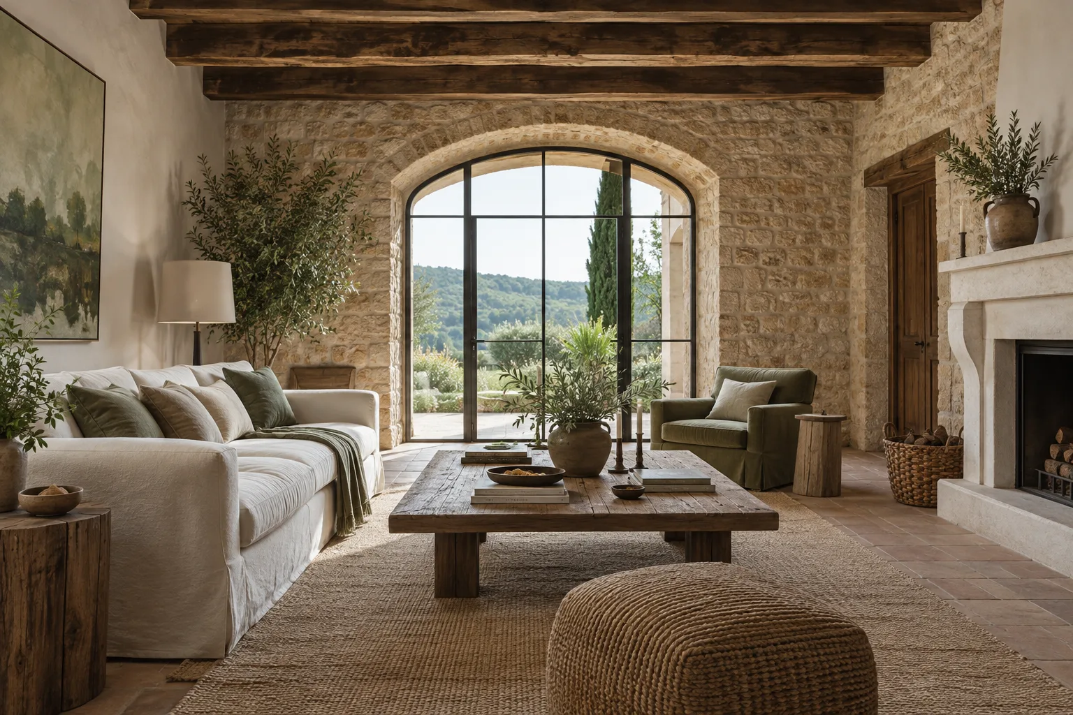 Interior for Rehabilitating a farmhouse