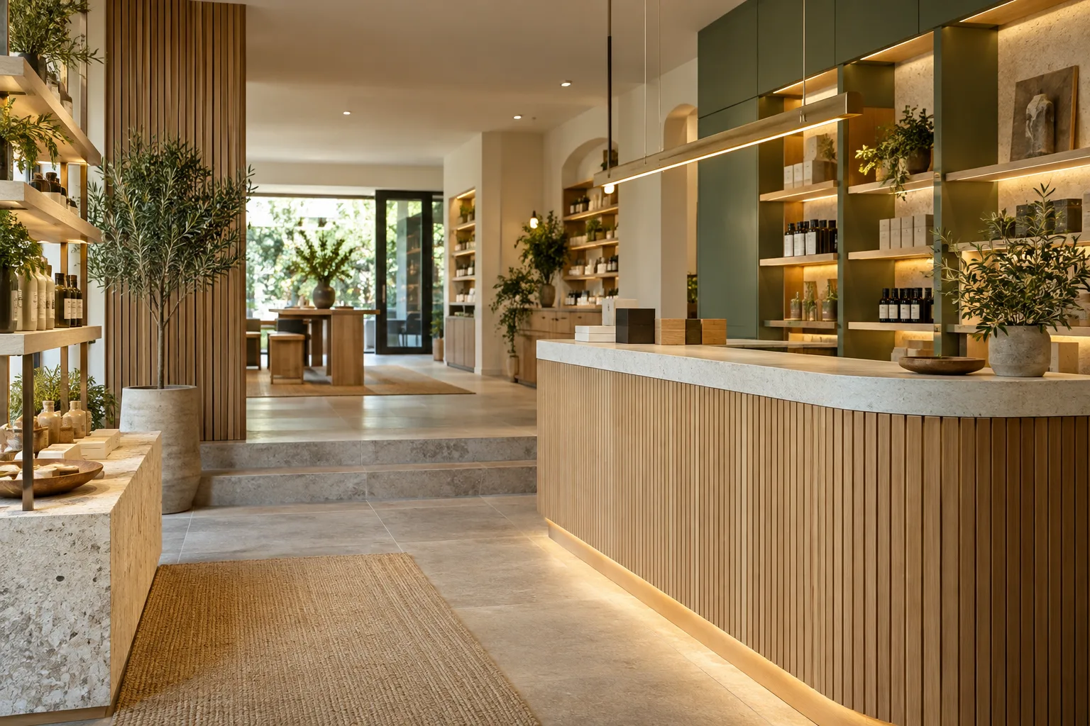 Dettaglio costruttivo per Locali commerciali