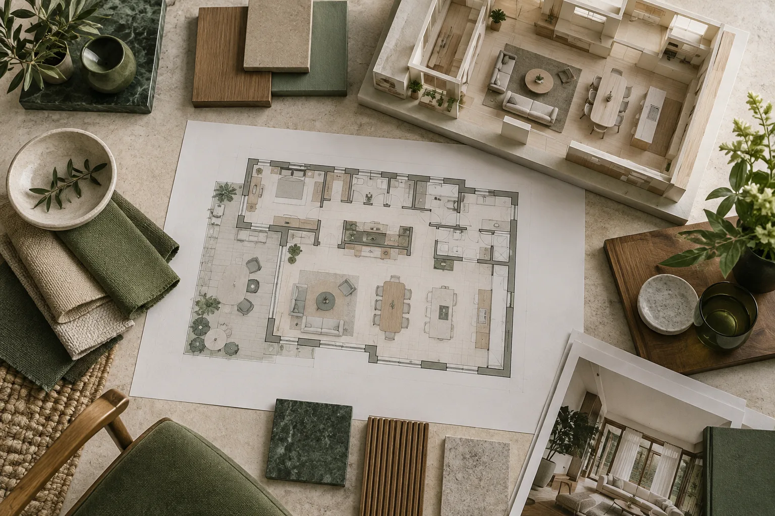 Distributionsstudie för inredningsprojekt